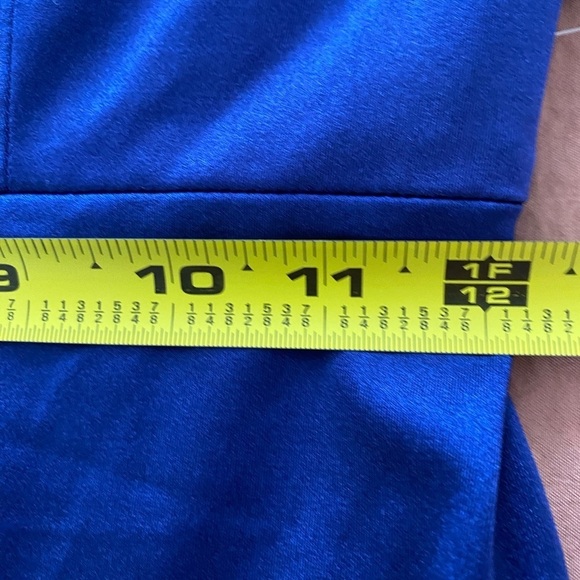 NWT Jump Apparel Dress Size 3/4 Blue One Shoulder Spaghetti Stap Cutout Dress - Picture 12 of 13